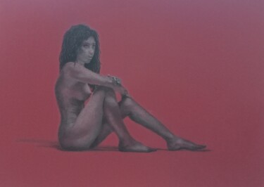 "Nu féminin 3" başlıklı Resim Stéphanie Lebeau tarafından, Orijinal sanat, Kalem