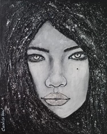 Pintura titulada "ICE BABY" por Cardoso Manu, Obra de arte original, Acrílico Montado en Bastidor de camilla de madera