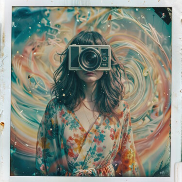 제목이 "Polaroid"인 디지털 아트 Frederic Racaud로, 원작, AI 생성 이미지