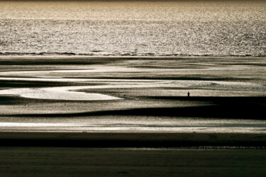 BERCK, plage en contre-jour Фотография под названием "BERCK, plage en con…" - Pierre-Yves Rospabé, Подлинное произведение искусства, Не манипулируемая ф…