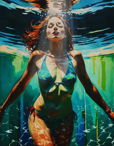 Ethereal Serenity Beneath the Surface
