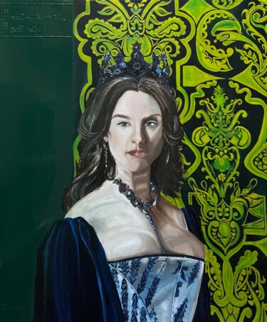 Painting titled "I WILL NOT BE RULED…" by Giada Pasqualini, Original Artwork, Oil