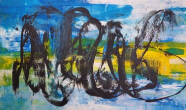 제목이 "Landschaft der Geda…"인 미술작품 Sandra Glaser로, 원작, 아크릴