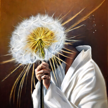 Цифровое искусство под названием "Dandelion Escape" - Meahau, Подлинное произведение искусства, Изображение, сгенерированное…