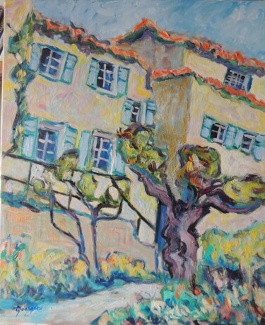 "la maison du poète" başlıklı Tablo Bernard Goasguen tarafından, Orijinal sanat, Petrol Ahşap Sedye çerçevesi üzerine monte…