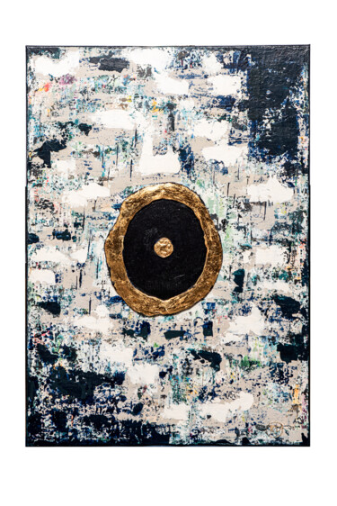 ZLOTY SRODEK Peinture intitulée "ZLOTY SRODEK" par Karina Praska, Œuvre d'art originale, Acrylique