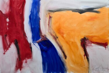 Painting titled "Thursday, 11.31 p.m…" by Vittorio Alberto Roberto, Original Artwork, Oil