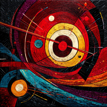 数字艺术 标题为“Фокус Жизненной Эне…” 由Aleksandr Krivoruchko, 原创艺术品, 数字油画