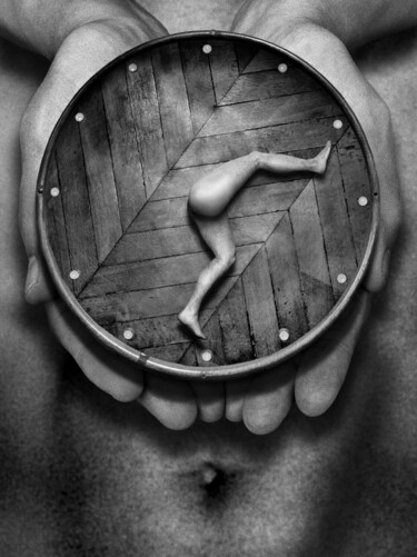 Photographie intitulée "Tic Toc" par Hervé Gergaud, Œuvre d'art originale, Photographie manipulée