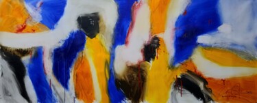 Pittura intitolato "Monday, 10.24 p.m." da Vittorio Alberto Roberto, Opera d'arte originale, Olio
