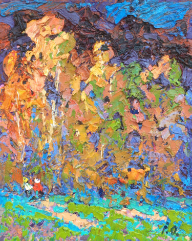 Pittura intitolato "Silence" da Oleksiy Ivanyuk, Opera d'arte originale, Olio Montato su Telaio per barella in legno
