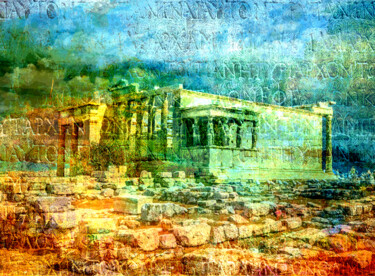 "Acropole" başlıklı Dijital Sanat Pierre Nouaille tarafından, Orijinal sanat, Dijital Resim