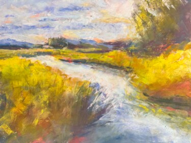 Painting titled "in my soul" by Vera Aroeira, Original Artwork, Pastel