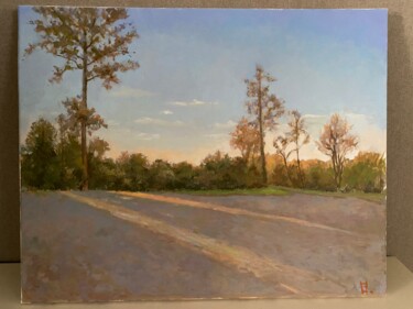 Traces of Light Painting titled "Traces of Light" by Elena Bulatova, Original Artwork, Oil