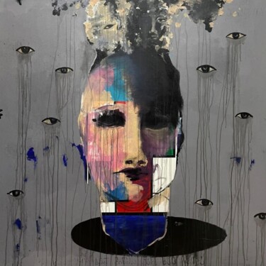 I am many Peinture intitulée "I am many" par Incognito, Œuvre d'art originale, Acrylique