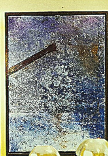 绘画 标题为“Díptico Y” 由Galvão, 原创艺术品, 颜料 安装在木质担架架上