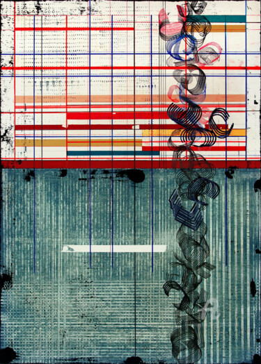 Entropy Zone 7. Painting titled "Entropy Zone 7." by Petr Strnad, Original Artwork, Acrylic