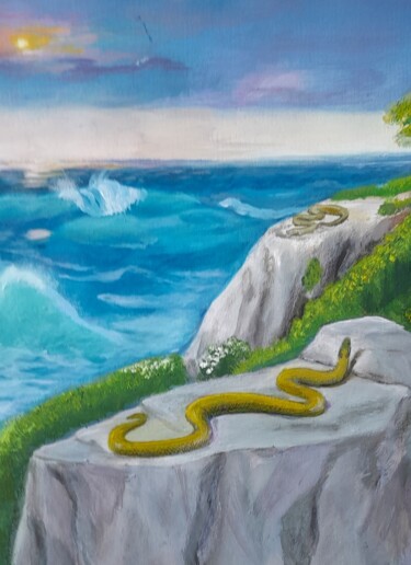 "In the sun." başlıklı Tablo Fa Ley tarafından, Orijinal sanat, Akrilik