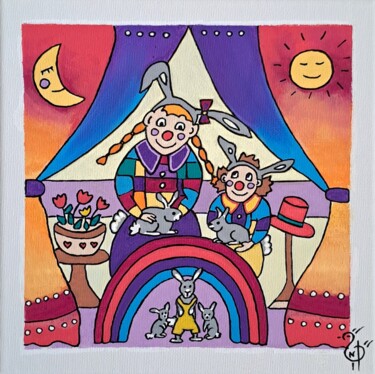 제목이 "La Compagnie des La…"인 미술작품 Nadège Dubreuil로, 원작, 아크릴