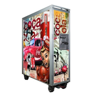 设计 标题为“Trolley style COCA…” 由Christophe Boudet, 原创艺术品, 家具