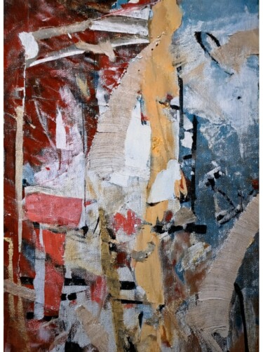 Monotonia Pittura intitolato "Monotonia" da Chiara De Zan, Opera d'arte originale, Collages