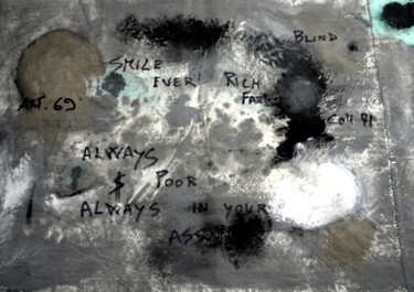 绘画 标题为“Always. ( Homeless…” 由Irvin Grassi, 原创艺术品, 丙烯