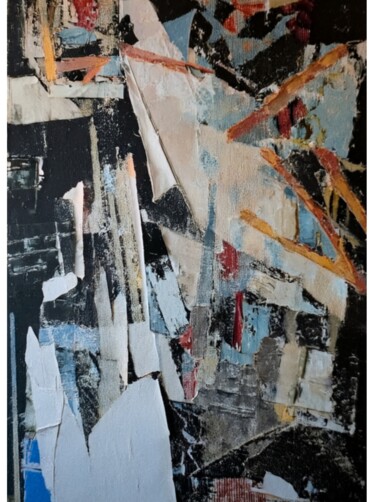 Collages titled "Il Passato" by Chiara De Zan, Original Artwork, Collages