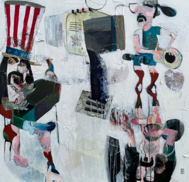 "I am the Slime" başlıklı Tablo Gabriele Poidomani (Kiro) tarafından, Orijinal sanat, Akrilik