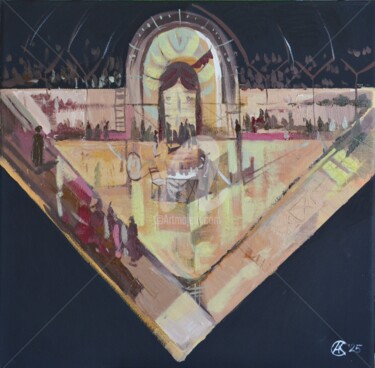 Theatre of the Absurd Painting titled "Theatre of the Absu…" by Andrei Kreminskii, Original Artwork, Oil