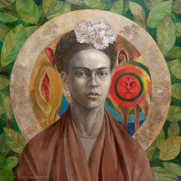 绘画 标题为“Frida” 由Lana Korolievskaia, 原创艺术品, 油