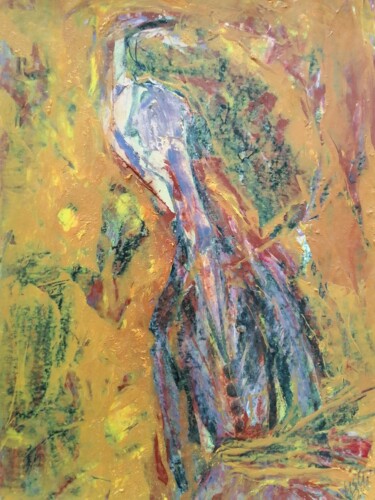 绘画 标题为“Je sais où je suis” 由Michele Leydet, 原创艺术品, 油