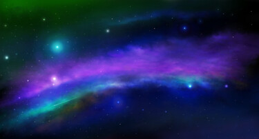 Digital Arts titled "NEAR ORION" by Damián Fadrique, Original Artwork, 2D Digital Work