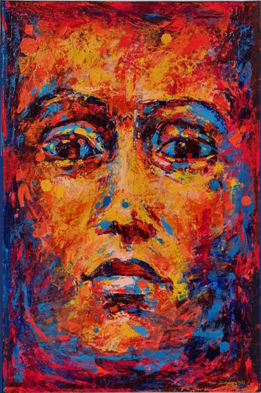 제목이 "Autoportrait 73"인 미술작품 Henri Eisenberg로, 원작, 아크릴