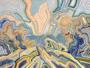 "Le paysage" başlıklı Tablo Oleksandra Malyshko tarafından, Orijinal sanat, Petrol