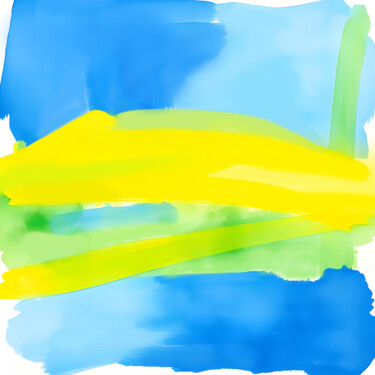 Bright Like This Printmaking titled "Bright Like This" by Ivy Blue, Original Artwork, Digital Print
