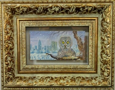 London 「London」というタイトルの絵画 Kyrylo Bondarenkoによって, オリジナルのアートワーク, オイル