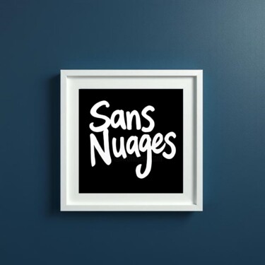 Sans Nuages Εκτυπώσεις & Χαρακτικά με τίτλο "Sans Nuages" από Ivy Blue, Αυθεντικά έργα τέχνης, Ψηφιακή εκτύπωση