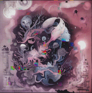 数字艺术 标题为“Rays of Hope” 由Sofia Markina, 原创艺术品, AI生成的图像