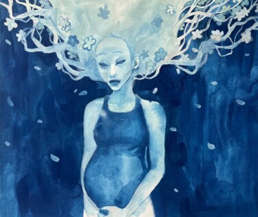 Tree of Life 绘画 标题为“Tree of Life” 由Ototoi, 原创艺术品, 水粉
