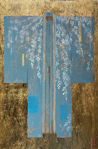 Schilderij getiteld "Shine" door Mariola Łuć (Marceliuss Art), Origineel Kunstwerk, Acryl