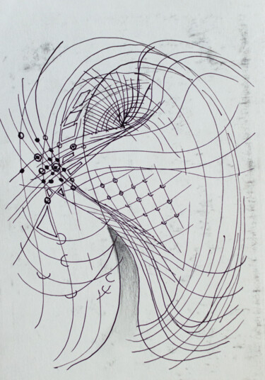 Disegno intitolato "life energy" da Pavel Minchenia, Opera d'arte originale, Inchiostro
