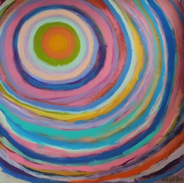 Birth of the Sun - Print Arte digitale intitolato "Birth of the Sun -…" da Vafa Majidli, Opera d'arte originale, Pittura digitale