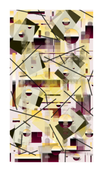 Printmaking titled "Movement of the Spi…" by Banu Muazzez Arpalı, Original Artwork, Digital Print