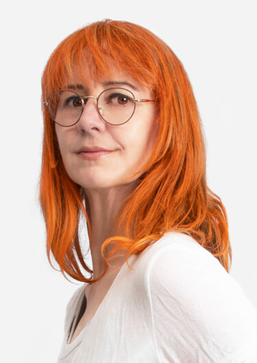 Fotografia zatytułowany „Chevelure rousse su…” autorstwa Cecile Ducrot, Oryginalna praca, Fotografia nie manipulowana