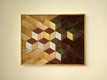 Design titled "Cubi natalizi" by Jacopo Rossi, Original Artwork, Table art