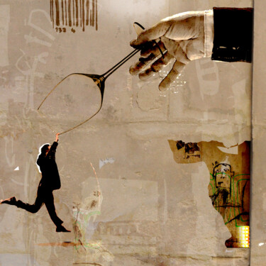 Arte digitale intitolato "wanted" da Hubert Egartner, Opera d'arte originale, Collage digitale