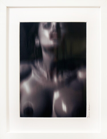 Photographie intitulée "Eros Noire" par Marly Indigo, Œuvre d'art originale, Photographie manipulée