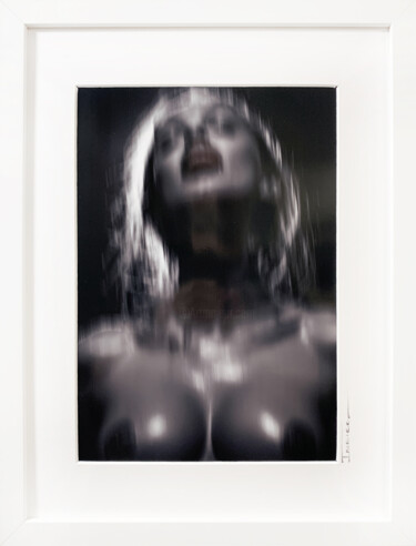 Fotografia intitolato "Eros Noire II" da Marly Indigo, Opera d'arte originale, Fotografia manipolata