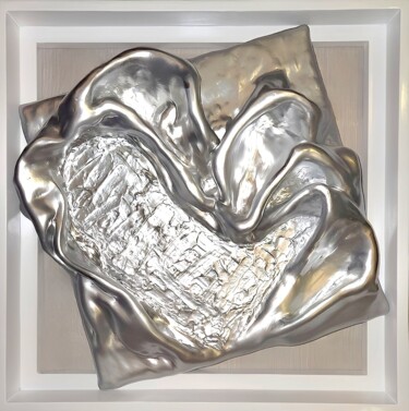 Escultura intitulada "Inner Glow" por Polla D'Art, Obras de arte originais, Gesso