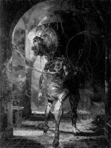 Machines désirantes - Mecadanse Estampas & grabados titulada "Machines désirantes…" por Lionel Morateur, Obra de arte original, Pintura Digital